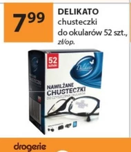 Серветки для чищення окулярів Delikato