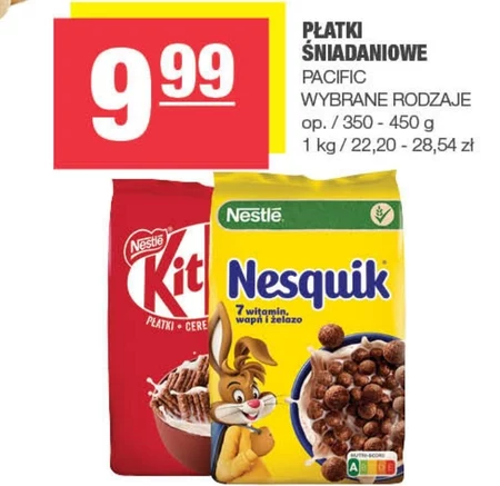 Nestlé Nesquik Zbożowe kuleczki o smaku czekoladowym 450 g
