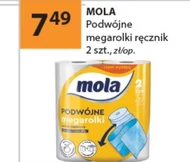 Mola Podwójne Megarolki Ręcznik papierowy 2 rolki