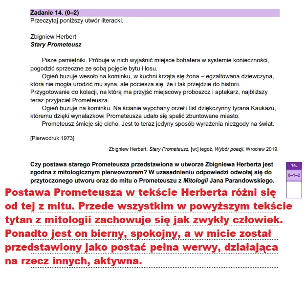 Matura 2025. Język polski, poziom podstawowy. Arkusz CKE - strona 19