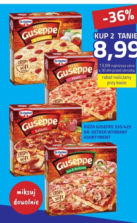 Dr. Oetker Guseppe Pizza 4 sery 335 g