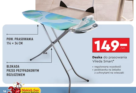 Прасувальна дошка Vileda