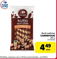 Rurki waflowe Carrefour