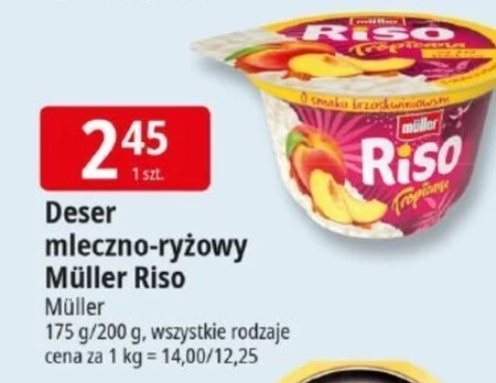 Müller Riso Tropicana Deser mleczno-ryżowy 175 g