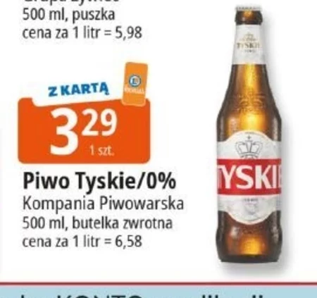 Tyskie Piwo jasne 500 ml
