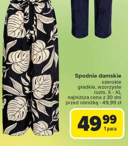Spodnie damskie
