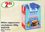 Mleko zagęszczone SM Gostyń