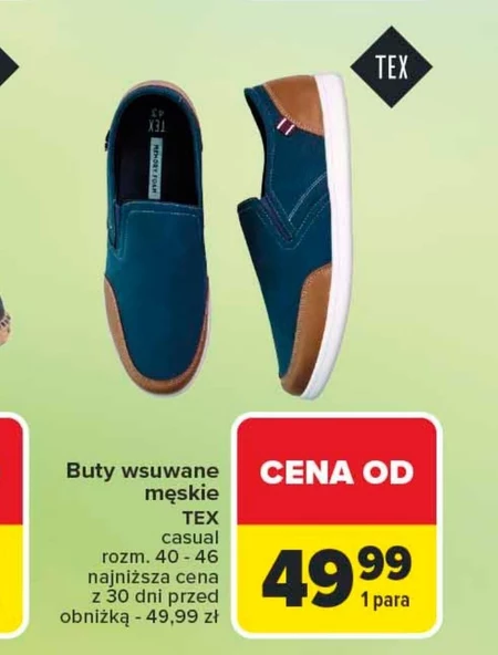 Buty męskie TEX