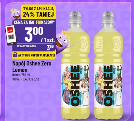 Oshee Napój izotoniczny smak jabłko 0,75 l