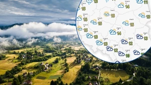 We wtorek Polska znajdzie się w zasięgu wyżu Riccarda. Będzie mniej chmur, ale lokalnie na południu znowu popada