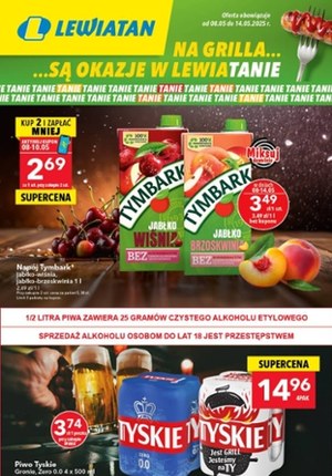 Gazetka promocyjna Lewiatan, ważna od 08.05.2025 do 14.05.2025.