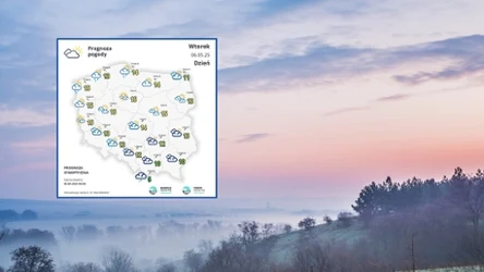 We wtorek Polska znajdzie się w zasięgu wyżu Riccarda. Będzie mniej chmur, ale lokalnie na południu znowu popada