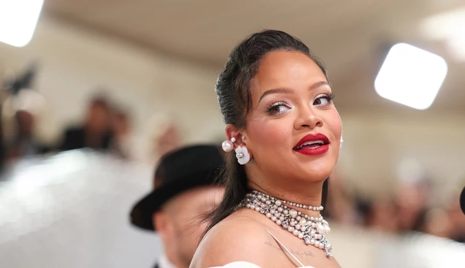 Rihanna podczas poprzedniej edycji Met Gali
