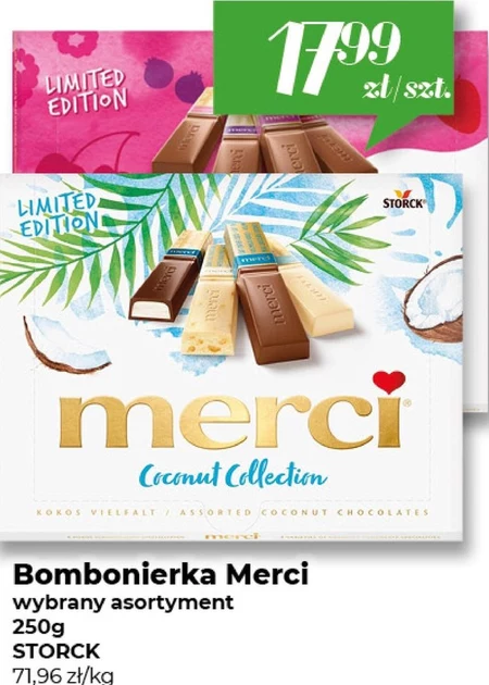 Шоколадна коробка Merci