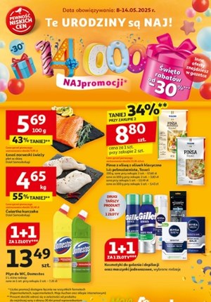 Gazetka promocyjna Moje Auchan, ważna od 08.05.2025 do 14.05.2025.