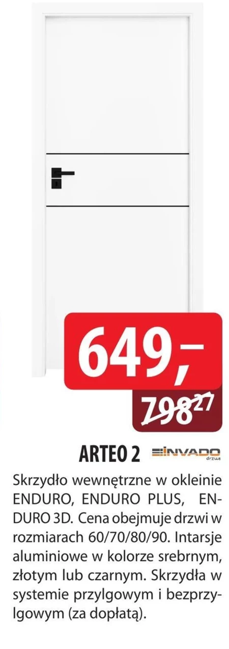 Skrzydło drzwiowe MINVADO