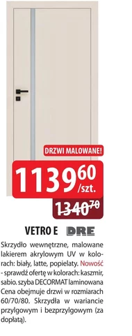 Drzwi wewnętrzne Dre