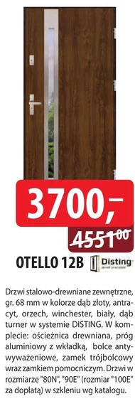 Drzwi zewnętrzne Disting