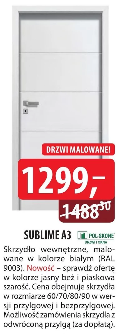Drzwi wewnętrzne Pol-skone
