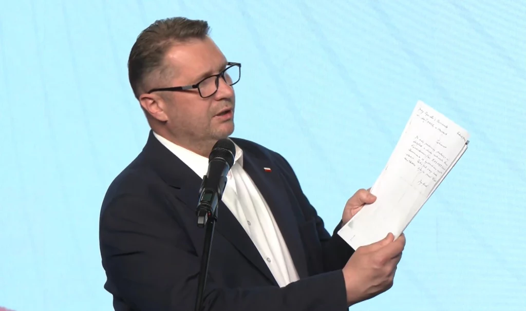 Przemysław Czarnek odczytał testament pana Jerzego Przemysław Czarnek odczytał testament pana Jerzego