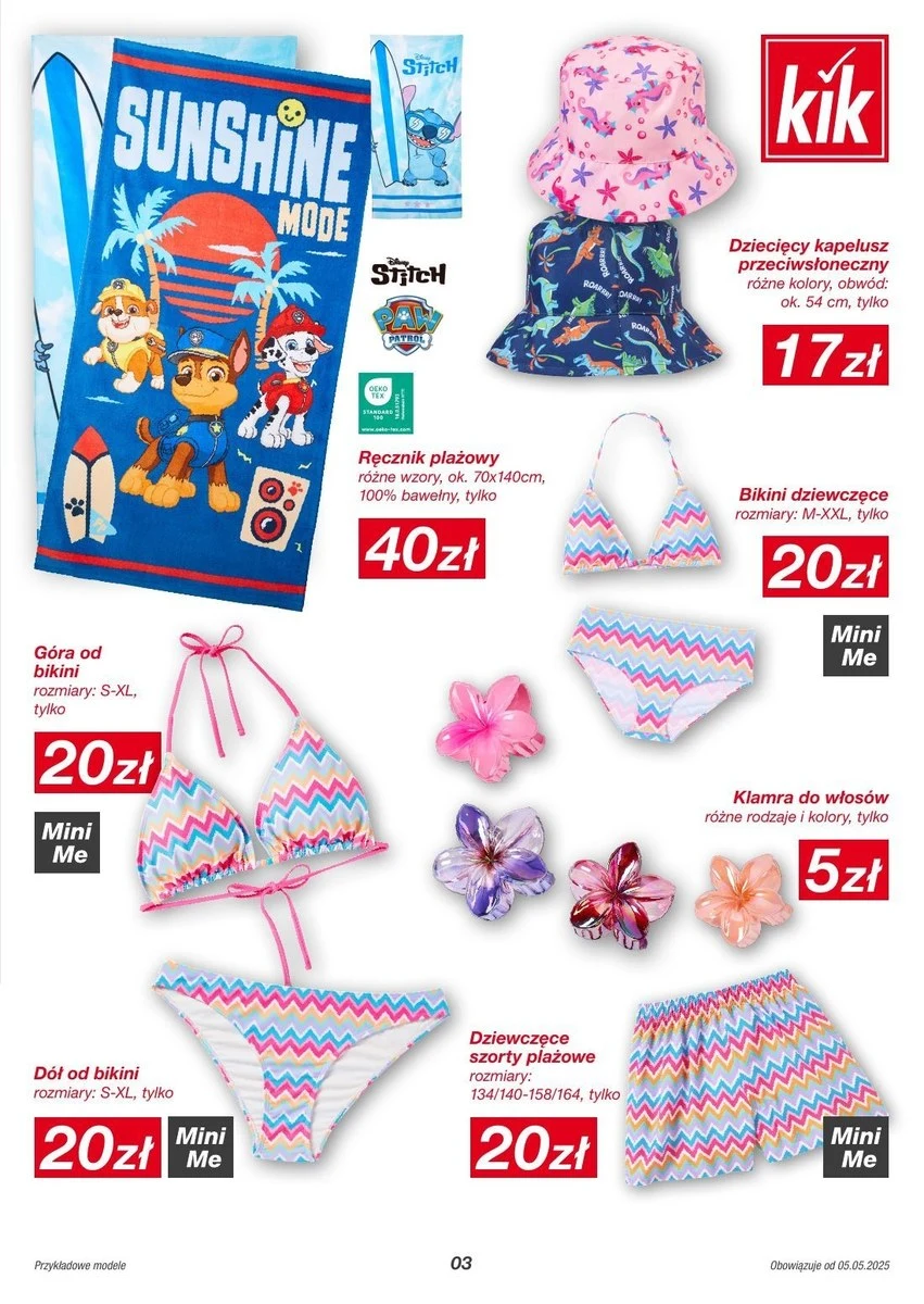 Letni must-have z dyskontu. Stroje kąpielowe z KiK wyglądają świetnie i kosztują niewiele