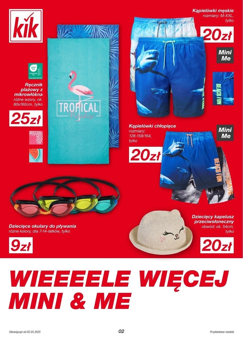 Letni must-have z dyskontu. Stroje kąpielowe z KiK wyglądają świetnie i kosztują niewiele