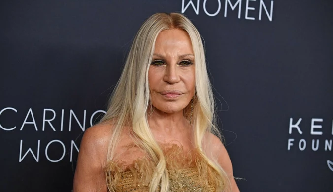 Donatella Versace ma teraz więcej czasu dla siebie 