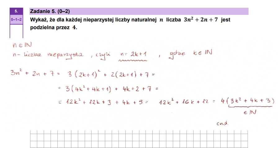 Matura 2025. Matematyka, poziom podstawowy. Arkusz CKE - strona 6