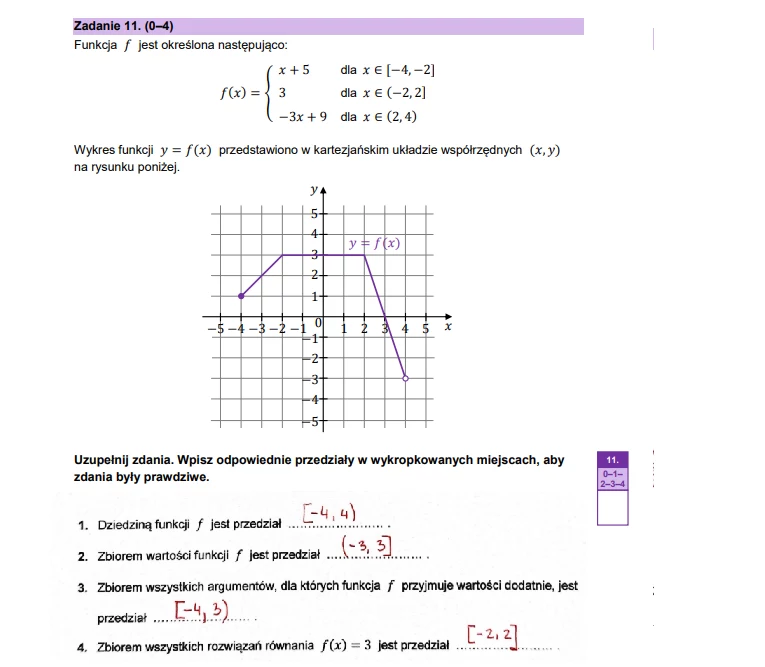 Matura 2025. Matematyka, poziom podstawowy. Arkusz CKE - strona 11