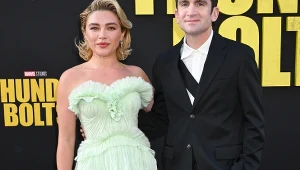Florence Pugh i Jake Schreier na premierze filmu "Thunderbolts*" w Los Angeles, 28 kwietnia 2025