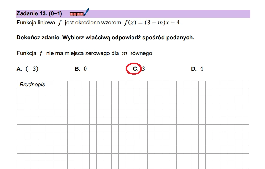 Matura 2025. Matematyka, poziom podstawowy. Arkusz CKE - strona 14