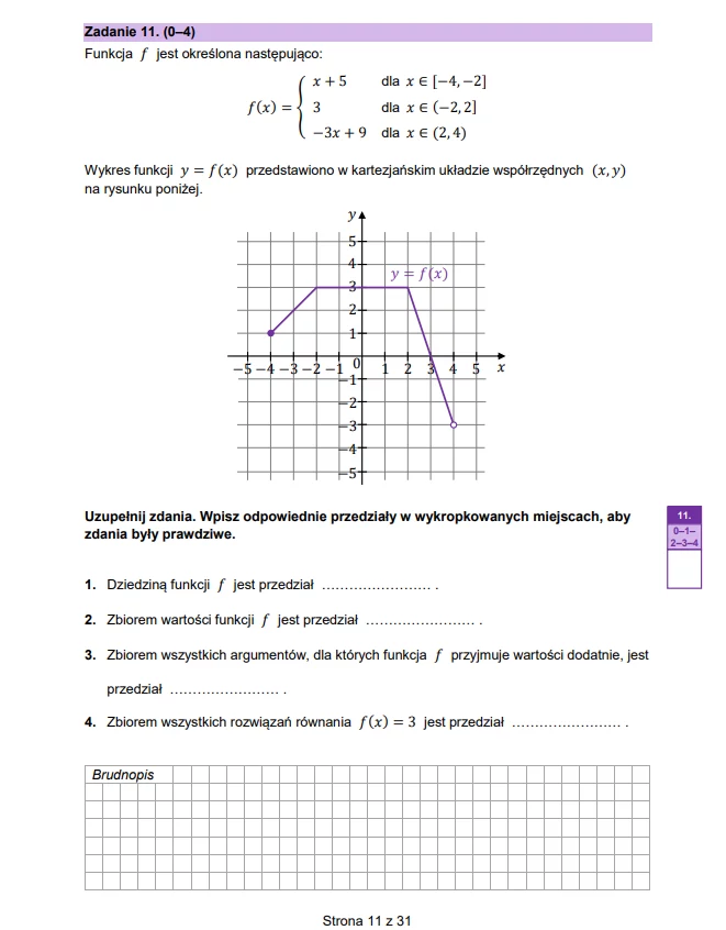 Matura 2025 z matematyki - zadania otwarte - arkusz CKE