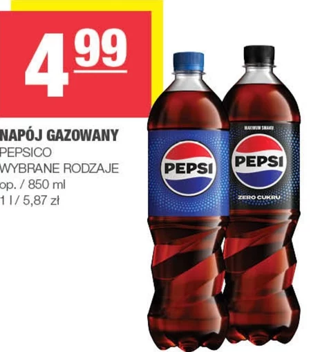 Pepsi-Cola Napój gazowany 0,85 l