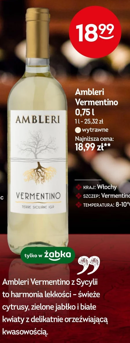 Wino wytrawne Białe