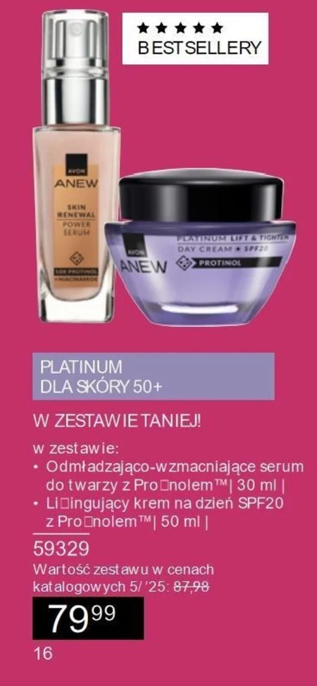 Zestaw kosmetyków Avon