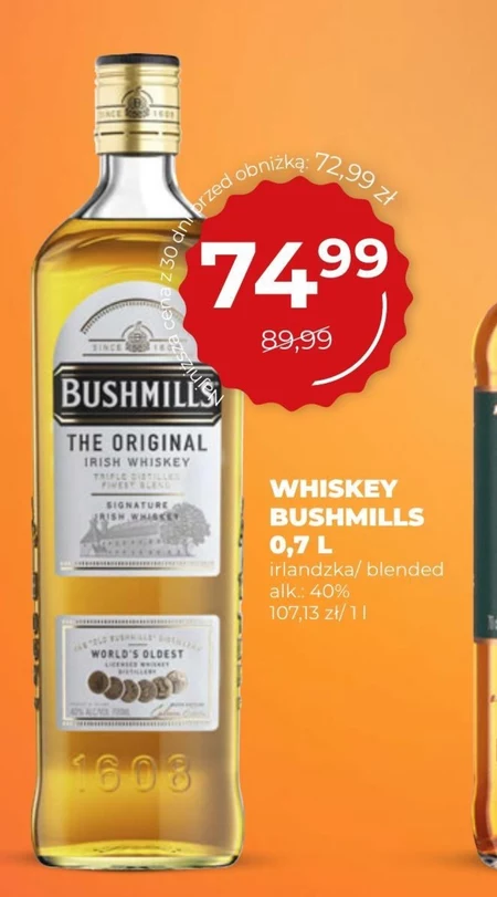Whiskey Bushmills