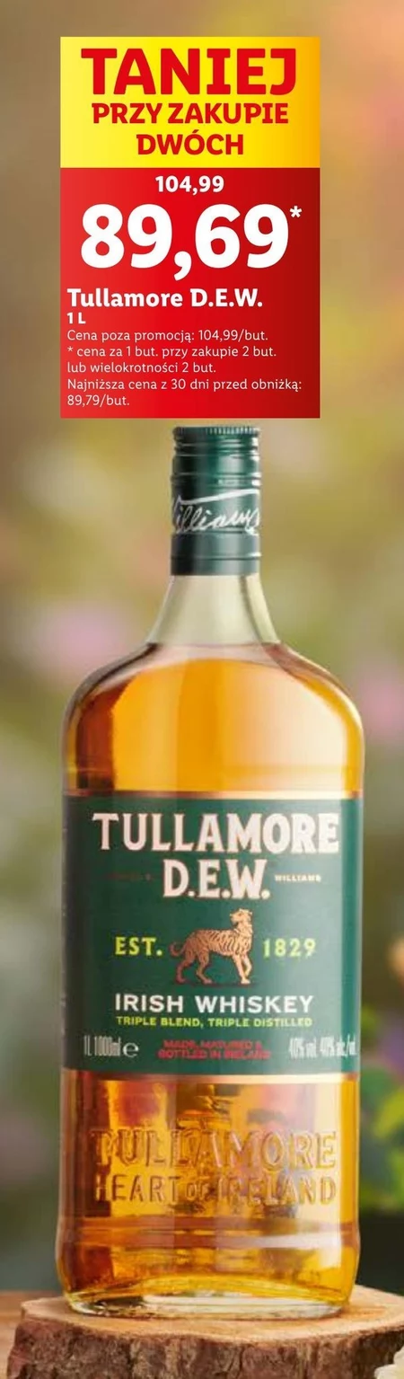 Whiskey Tullamore Dew