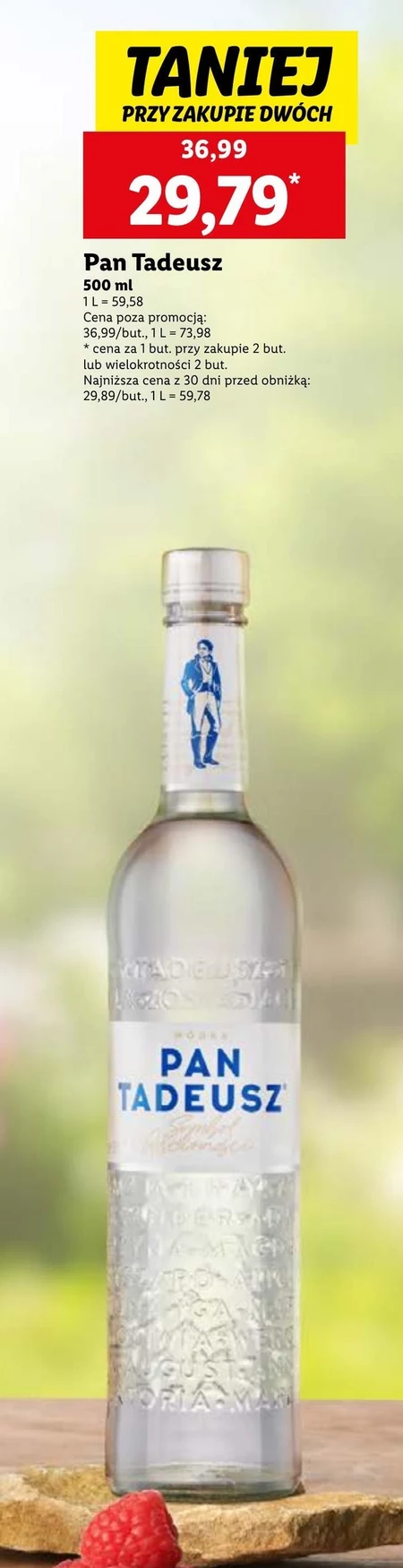 Pan Tadeusz Wódka 500 ml