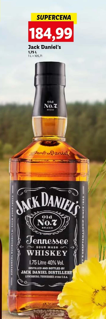 Jack Daniel's Whiskey 1,75 l