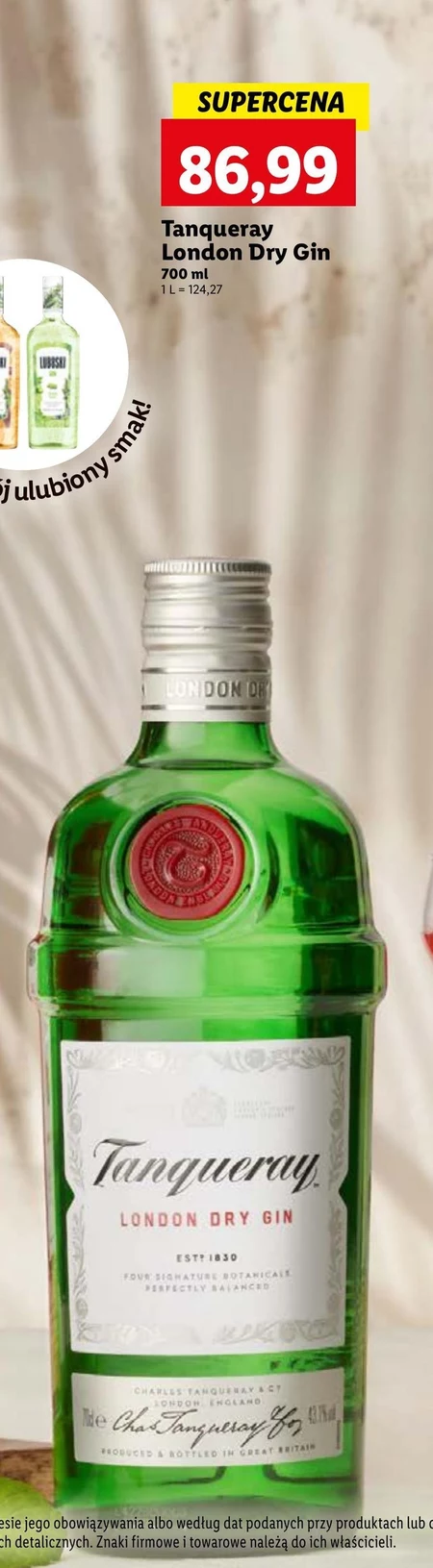 Tanqueray No. Ten Gin 700 ml