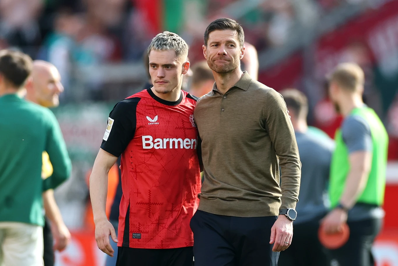 Florian Wirtz i Xabi Alonso Florian Wirtz i Xabi Alonso