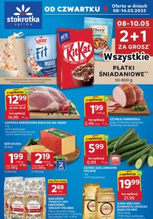 Gazetka promocyjna Stokrotka Optima, ważna od 08.05.2025 do 14.05.2025.