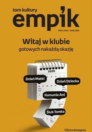Gazetka promocyjna EMPiK, ważna od 07.05.2025 do 20.05.2025.