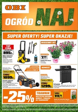 Gazetka promocyjna OBI, ważna od 07.05.2025 do 20.05.2025.