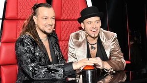 27.04.2024 Warszawa Final 7. edycji The Voice Kids fot. Artur Zawadzki/REPORTER
N/z: Aleksander Milwiw-Baron, Tomson Tomasz Lach
