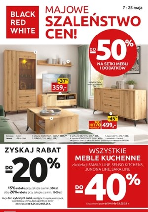 Gazetka promocyjna Black Red White, ważna od 07.05.2025 do 25.05.2025.