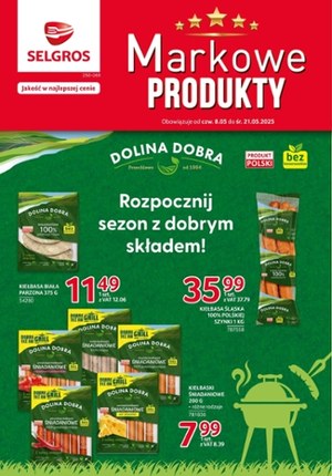 Gazetka promocyjna Selgros Cash&Carry, ważna od 08.05.2025 do 21.05.2025.