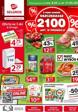 Gazetka promocyjna Selgros Cash&Carry, ważna od 08.05.2025 do 21.05.2025.