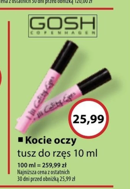 Tusz do rzęs Gosh