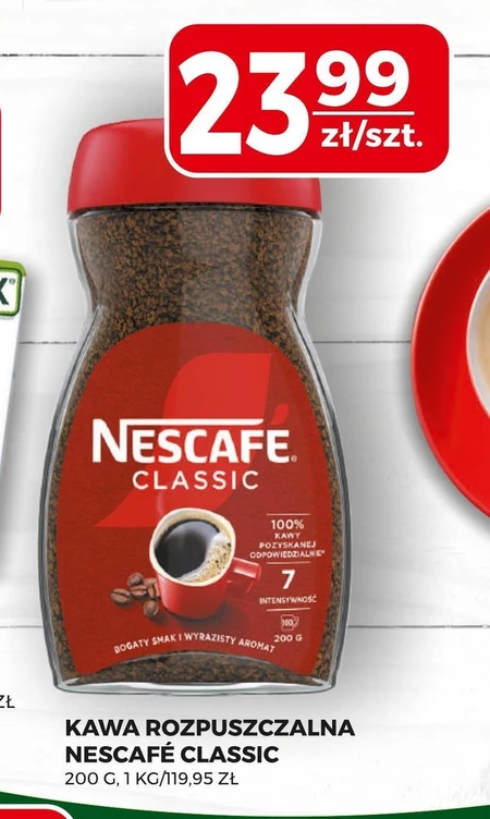 Nescafé Classic Kawa rozpuszczalna 200 g